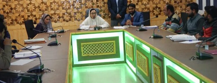 Dr Darakhshan Reviews Progress of District Verification Teams for Take-over of Waqf Notified Properties