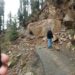 Zirhama – Jumgund Road Blocked Due to Landslide