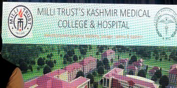 Lt Governor lays foundation stone of Kashmir Medical College & Super-Speciality Hospital being developed by Milli Trust, Delhi