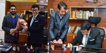 Minga Sherpa assumes charge as Director Information
