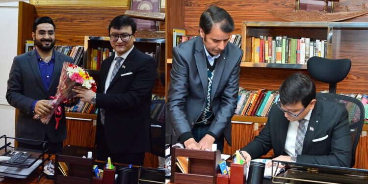 Minga Sherpa assumes charge as Director Information