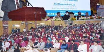 Secretary chairs felicitation ceremony regarding recognition of Pulwama in health sector