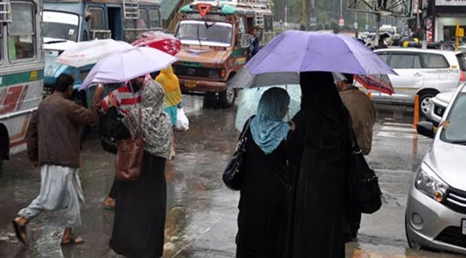 J&K Braces Up For Wet Spell From April 16-20