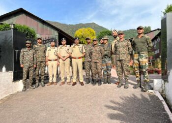Be Vigilant On All Fronts: DGP At Joint Security Review Meeting In Reasi