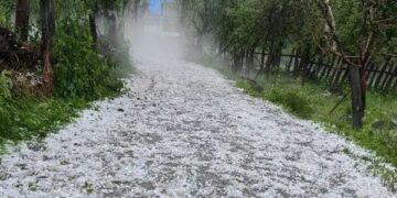 Hailstorm Wrecks Havoc In North Kashmir Villages