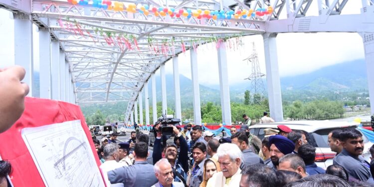 Lt Governor inaugurates key infrastructure projects at Ganderbal
