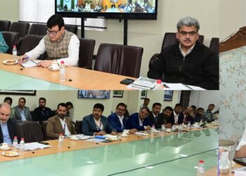 Lt Governor reviews implementation of Agriculture credit schemes of banking & financial institutions for Holistic Agriculture Development Program (HADP)