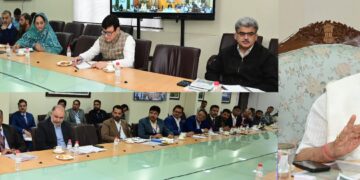 Lt Governor reviews implementation of Agriculture credit schemes of banking & financial institutions for Holistic Agriculture Development Program (HADP)