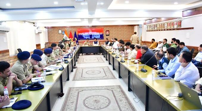 G20: ADGP Kashmir, Div Com Co-Chairs Meeting