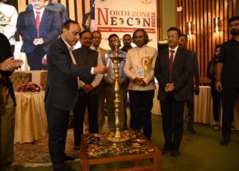 RR Bhatnagar Inaugurates First Ever NeoCon-2023 Conference at SKICC Srinagar