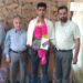 Director School Education, SDM Gulmarg visit Deaf & Dumb student Muzamil Shakeel