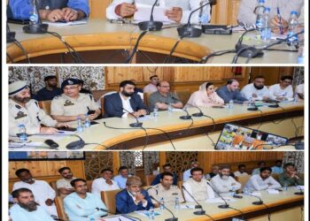 Div Com Kashmir reviews arrangements for Eid ul Azha & Muharram ul Haraam