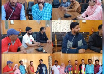 ‘Sonawari Journalists Association’ Elects New Office Bearers; Bhat Zahoor Elected President, Babar Rather Spokesperson