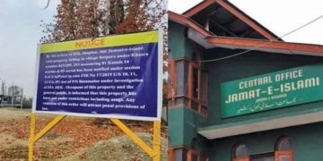 SIA, JK Police acts tough against militant funding; Attach 124 properties situated across J&K