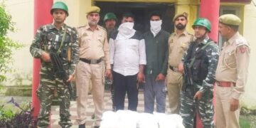 2 Punjab Based Drug Peddlers Arrested, 22-kg Heroin-Like Substance Recovered In Rajouri