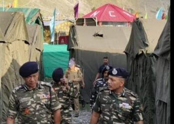 Amarnath Yatra – 2023: DG, CRPF Takes Stock of Security & Administrative Arrangements