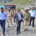 ADGP Director F&ES Visits Baltal, Takes Stock of Fire Safety Arrangements