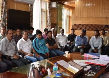 Secretary Sports Council convenes meeting in Kashmir division