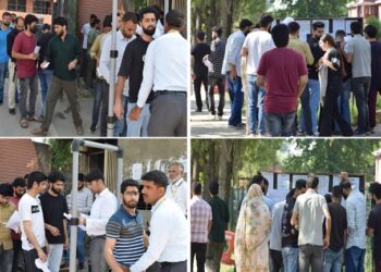 UPSC recruitment test for EFPO conducted successfully across all 17 centres at Srinagar