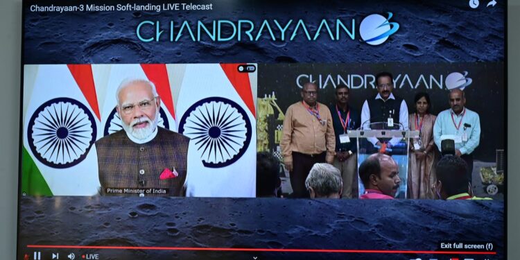 Lieutenant Governor Congratulates ISRO for the success of Chandrayaan 3 Lunar Mission