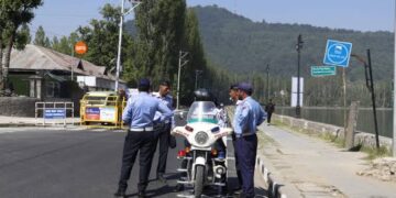 RTO Kashmir takes strong action against Drivers driving without Helmet