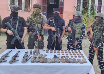 Hideout Busted; Arms, Ammo Recovered in Handwara: Police