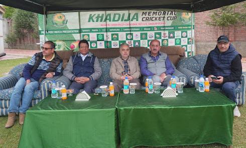 Annual Khadija memorial cricket Cup-2023 kicks off at GVEI