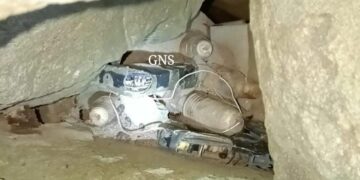 Arms And Ammunition Including 4 IEDs Recovered in Rajouri