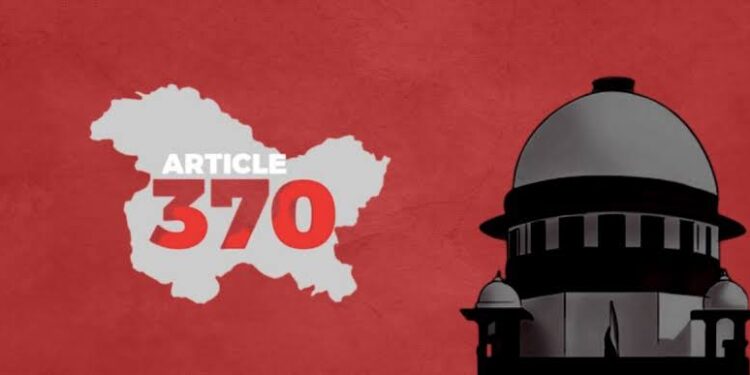 Verdict On Petitions Challenging Abrogation of Article 370 Lined Up for Judgement Next Week