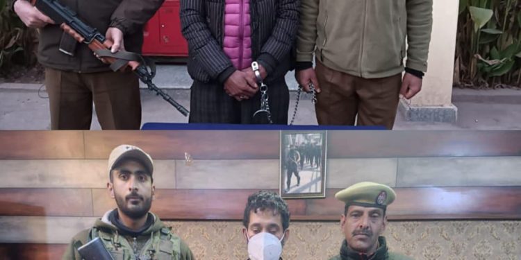 2 Drug Peddlers Arrested With Contraband Substances In Baramulla