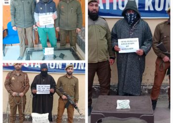 Trio Arrested With Contraband Substances in Baramulla