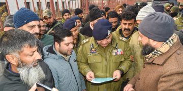 IGP Kashmir inspects drug de-addiction centre, under-construction police post, police station in Baramulla