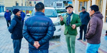 Amit Sharma Conducts Comprehensive Inspection of State Motor Garage Facilities in Ladakh