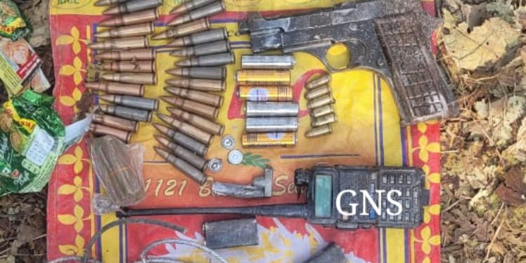 Security Forces Recover Arms And Ammunition During Searches In Reasi