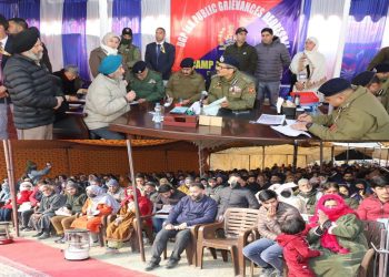 DGP J&K Holds Public Grievance Redressal Camp In Awantipora
