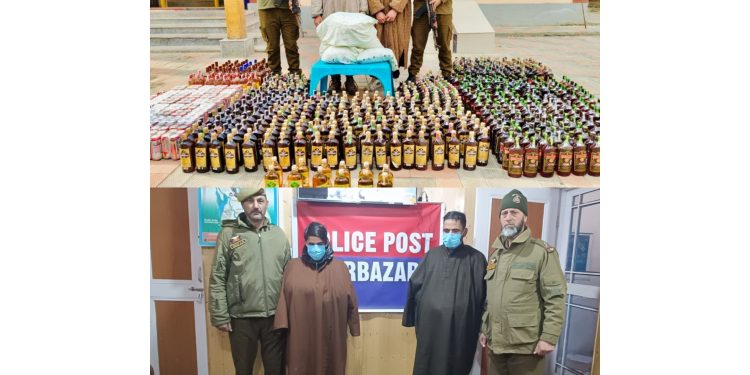 5 Drug Peddlers Arrested in 2 South Kashmir Districts