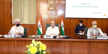 Amit Shah chairs security review meeting in J&K