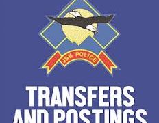 Govt orders transfer of 33 police officers in J&K