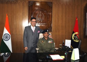 Vijay Kumar (IPS) Assumes Additional Charge As ADGP Armed J&K