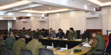 IGP Kashmir V.K Reviews Security Arrangements for Mehraj-ul-Alam, Other Forthcoming Important Events