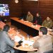 IGP Kashmir, Div Com Co-chair VC Meeting of DCs & SSPs