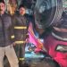 F&ES Rescues 2 Persons Stuck Inside Accident-hit Tipper in Nowshera Srinagar