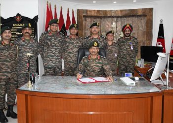 Lt Gen MV Suchindra Kumar Assumes Charge of Dhruva Command, Exhorts All Ranks To Remain Focused on Op Preparedness