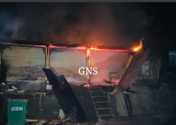 4 shops gutted in fire incident in Surankote Poonch