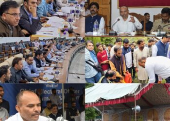 Assembly Elections-2024: CEO visits Anantnag, reviews preparations for upcoming Assembly Elections