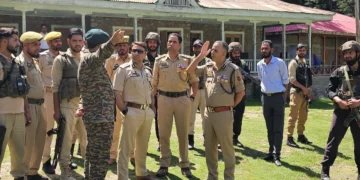 Assembly Election 2024: DIG NKR, SSP Kupwara Visit Forward Area Keran to Assess Security Situation