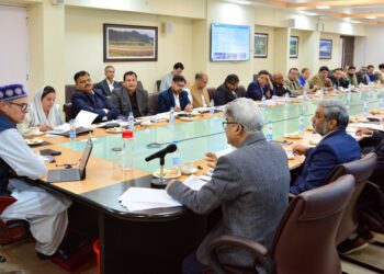 Chief Minister reviews development activities in various departments