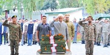 LG Pays Homage To TA Soldier Who Lost Life In Anantnag