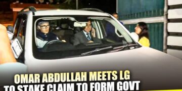 Omar Abdullah Meets LG To Stake Claim for Goverment Formation