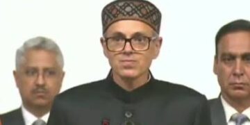 Omar Abdullah Sworn As Chief Minister Of Jammu And Kashmir At SKICC, Marks His Second Stint As Chief Minister